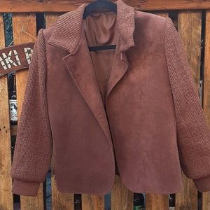Vintage Ultrasuede Brand light jacket, S, XS
